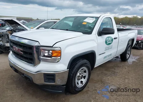 2014 GMC Sierra 1500 from USA, damaged, VIN 1GTN1TEH9EZ240881